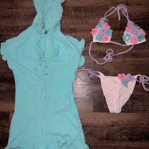 Beach bunny swim set